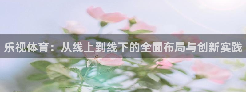 nba免费直播在线观看88看球：乐视体育：从线上到线下的全面布局与创新实践